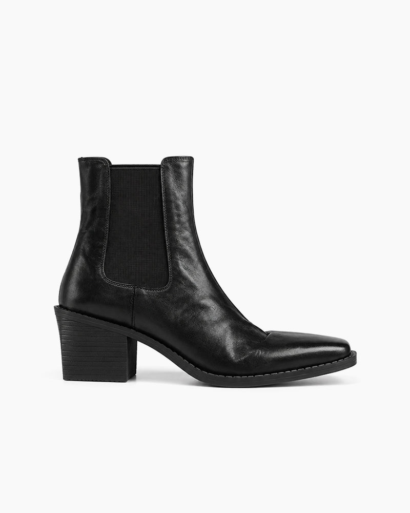 elegant-geniue-leather-chelsea-block-heel-boots