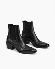 elegant-geniue-leather-chelsea-block-heel-boots