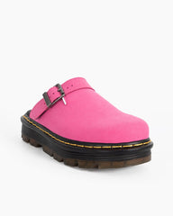 (Clean Up) Suede Casual Slingback Platform Clogs Mules