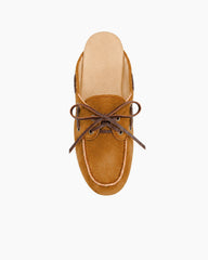 Women's Heritage Suede Boat Loafer Mules