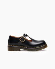 Women's Leather Mary Jane Shoes with Chunky Lug Soles