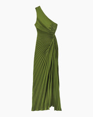womens-private-party-elegant-one-shoulder-green-gown