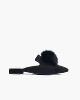 Slip On Backless Flat Heel Mules