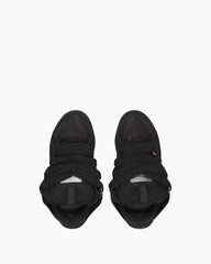 Black Leather Sneakers for Luxury 90s Skate Style