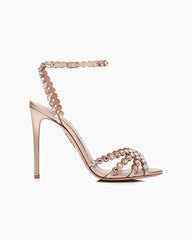 Women's Party Rhinestone Strap Sandals with Stiletto Heel