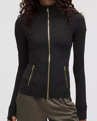 Outdoor Training Zip-Front Sculpting Jacket