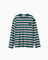 Striped Cotton Jersey Long Sleeve Tee