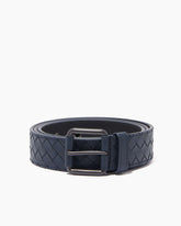 Refined Everyday Woven Leather Belt