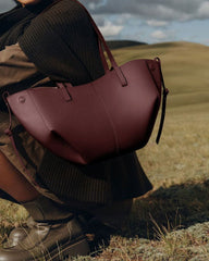 (Clean Up) Cyme Mini Textured Leather Bag