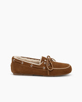 Women's Cozy Leather Shearling-Lined Moccasin Loafers