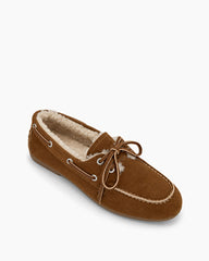 Women's Cozy Leather Shearling-Lined Moccasin Loafers