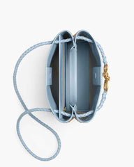 Raffia Knot Top Handle Crossbody Bags