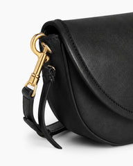 Timeless Leather Crescent Shoulder Bag
