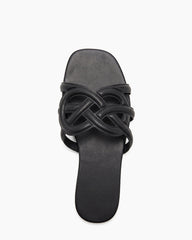 Casual Beach Day PU Slide Sandal Flats
