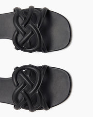 Casual Beach Day PU Slide Sandal Flats