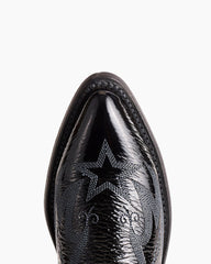 Women's Star Embellished Leather Western Boot