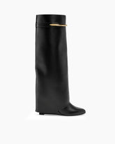 City-Promenade-Pointed-Toe-Metal-Accent-Wedge-Boots-2