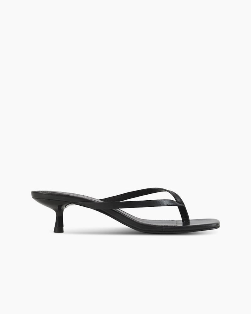 Urban-Evening-Leather-Kitten-Heel-Sandal-Slides-3
