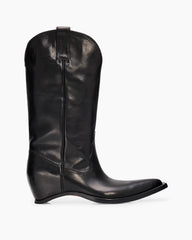 Everyday-City-Stroll-Curved-Heel-Leather-Boots-5