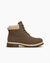 Men's Rugged Waterproof Leather Outdoor Boots
