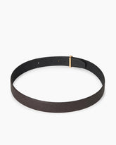 Classic Daily Wear T-Buckle Reversible Leather Belt