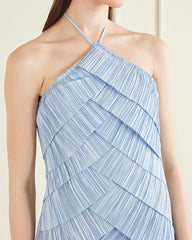 Evening-Tiered-Pleated-Halter-Maxi-Dress-1