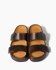 Urban-Summer-Stroll-Bleached-Leather-Sandals-3