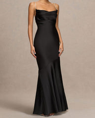 Elegant-Evening-Cowl-Neck-Maxi-Satin-Gown-2