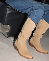 City-Stroll-Suede-Knee-High-Western-Boots-4