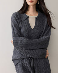 Resort-Wool-And-Cashmere-Knit-Shirt-And-Shorts-Set-6