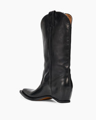 Everyday-City-Stroll-Curved-Heel-Leather-Boots-3