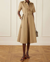 Chic-Weekday-Trench-Style-Belted-Midi-Dress-2
