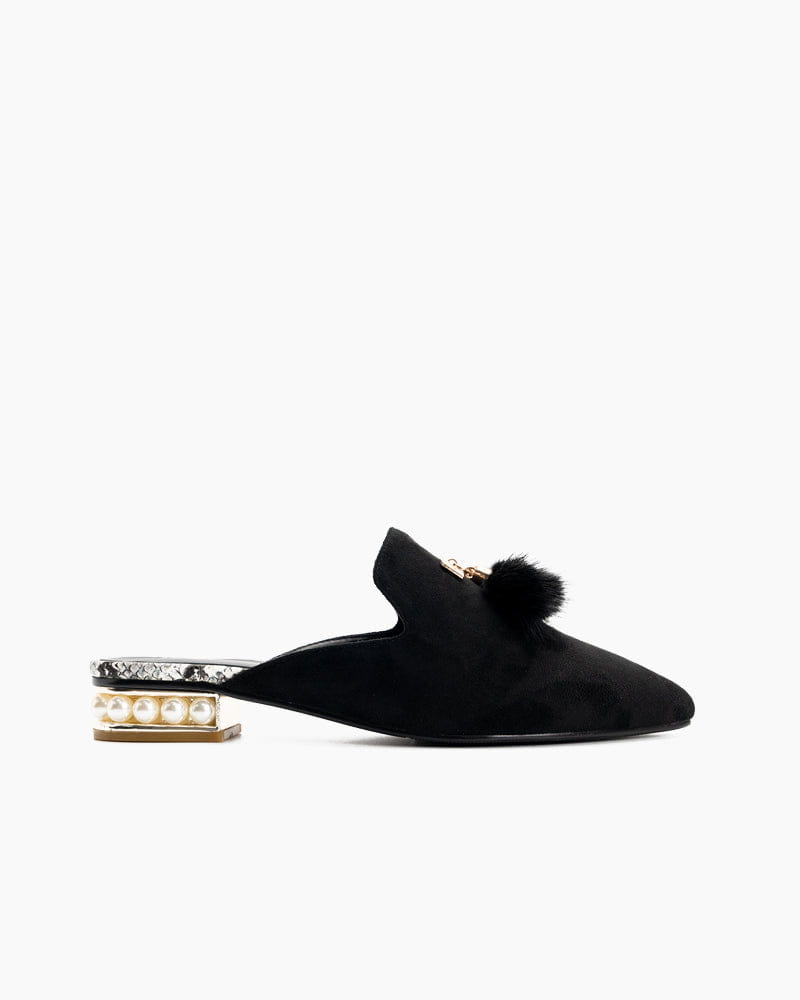 Flat Tassel Mules