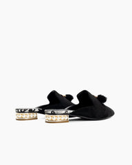 Flat Tassel Mules