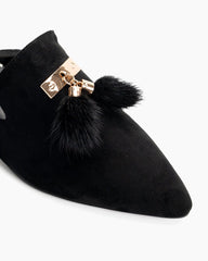 Flat Tassel Mules