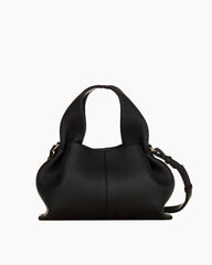 Modern Elegance Leather Cloud Bag