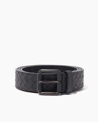 Refined Everyday Woven Leather Belt