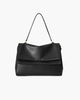 Multi-Way Large Double Flap Convertible Shoulder Bag