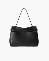 Multi-Way Large Double Flap Convertible Shoulder Bag