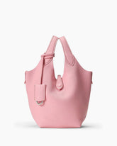 Refined Mini Pebbled Leather Shoulder Bag