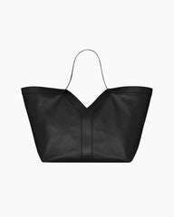 Y Design Large Leather Carryall Tote Bag