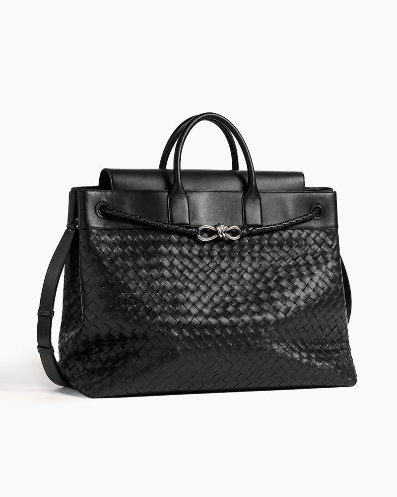 Oversized-Woven-Leather-Commuter-Tote-Bag-4