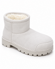 Men's Cabin Retreat Suede Boots With Plush Lining