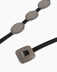Lauren Decorative Buckles Belt