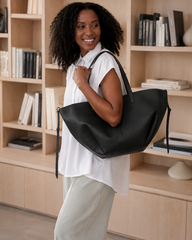 Cyme Textured Leather Tote Bag