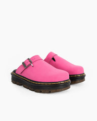 (Clean Up) Suede Casual Slingback Platform Clogs Mules
