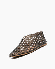 Women's Lattice Jelly Ballet Flats