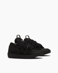 Black Leather Sneakers for Luxury 90s Skate Style