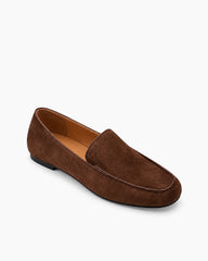 Women's Timeless Suede Minimalist Penny Loafers