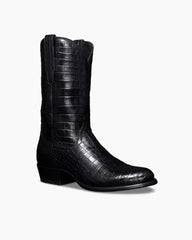 Men's Premium Crocodile Print Boot For Urban Outings